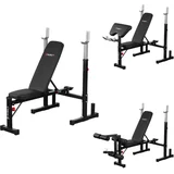 Vadbena fitnes klop z molitvenikom in leg extension HMS