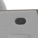  Naslanjač s funkcijo vstajanja sivo blago | Shoptok.si