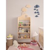 Hanah home polica za knjige lucca birchwood