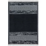 Oyo home crno bijeli pamučni tepih Duo, 160 x 230 cm