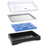  Hlajena Vitrina s Pokrovom GN 1/1, 555x357x175mm | Shoptok.si