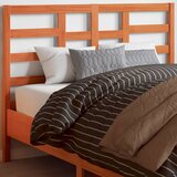  Uzglavlje voštano smeđe 135 cm od masivne borovine Smeđa 140.5 x 104 cm | shoptok.hr