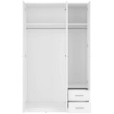 MID.YOU omara s klasičnimi vrati, bela | Shoptok.si