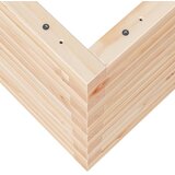  Vrtna sadilica 70x40x45,5 cm od masivne borovine | shoptok.hr
