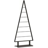  Metalna božićna jelka s stalakom Crna 125,5 cm Čelik | Eponuda.com