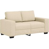  3-dijelni set sofa s jastucima, krem tkanina | shoptok.hr