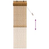 Rolo zavjesa Smeđa 60 x 220 cm Trska | shoptok.hr