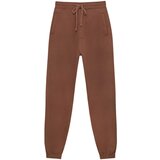 Pull&Bear Hlače temno rjava | Shoptok.si