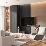 XXXL AKUSTIČNI MDF PANEL GRAFIT | Shoptok.si
