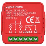 Nedis ZBWS20RD - Pametni prekidač SmartLife 230V | Eponuda.com