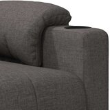  Naslanjač iz temno sivega blaga | Shoptok.si