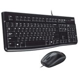 Logitech Tastatura + miš MK120, black, BiH Adria layout 920-002549 Cijene