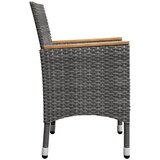  5-dijelni vrtni blagovaonski set sivi | shoptok.hr