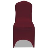  Navlake za Stolice Rastezljive Bordo 6 kom | shoptok.hr