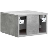 Stenski nočni omarici 2 pcs Betonsko siva 33 x 34,5 x 20 cm, (5000209626) | Shoptok.si