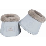 ESKADRON Skakalni zvonci za kopita FAUX LEATHER FF, powder blue - M | Shoptok.si