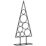  Metalno ukrasno božićno drvce crno 60 cm | shoptok.hr