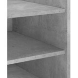 vidaXL Nočna omarica betonsko siva 45x50x50 cm inženirski les | Shoptok.si