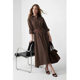 TRENDYOLMILLA Ženska haljina Twoss26El00748, Smeđa (Braon) | Eponuda.com