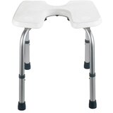 Wenko Bel stolček za prho Hygienic Stool White, 53 x 46 cm | Shoptok.si