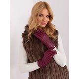Wool Fashion Italia Gloves-AT-RK-239801.11-burgundy | shoptok.hr
