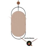 WALLXPERT Zidni sat 77x29cm Smeđe-Crne boje | Eponuda.ba