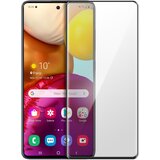 AVIZAR 9H film za ekran iz poševnega kaljenega stekla, popolna oprijemljivost - prozoren crn obris str. Samsung Galaxy A71, (20607062) Cene
