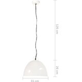  Industrijska viseća svjetiljka 25 W bijela okrugla 31 cm E27 | shoptok.hr