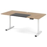  Električna stoječa miza 140 x 70 cm z nastavljivo višino, ergonomska miza, bež Cene