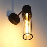  Zidna lampa MELODY 1xE27/15W/230V crna | Eponuda.com