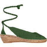 M-ISHKA Ženske heklane espadrile forest zelene 5 | Eponuda.com
