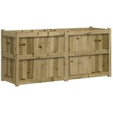 Maison Chic Vrtno cvetlično korito - Cvetlični Lonec 150x50x70 cm impregnirana borovina, (21789212) Cene