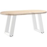  Noge za klub stolić U-oblik 2 kom Bijele 38 x (42-43) cm Čelik | shoptok.hr
