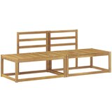 Vanjski krajnji kauč 2 Komad Bijela 182,5 x 63 x 73 cm | shoptok.hr