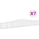  Lučne gabionske košare 7 kom 400x30x40/60 cm pocinčano željezo | Eponuda.com