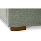 Scandic Sivi tapecirani bračni krevet s prostorom za odlaganje s podnicom 140x200 cm Dreamer – | shoptok.hr
