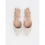 GOODIN White sandals with an open heel | Shoptok.si