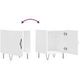  Nočna omarica bela 40x40x50 cm inženirski les - Nočna Omarica, (21433624) | Shoptok.si