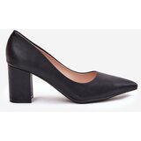 Boto Women's Heels With A Stiletto And Pointed Toe Black Deonira | Shoptok.si