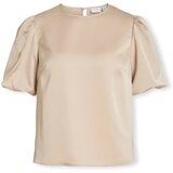 Vila Topi & Bluze Noos Top Ellette - Cement Bež Cene
