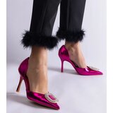  Pink stilettos adorned with rhinestones Coluga | Shoptok.si