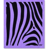 Groovy Goods spužvasta krpa "zebra" - purple
