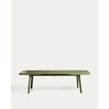 Kave Home Kovinska vrtna miza 100x220 cm Izola – | Shoptok.si
