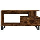  Stolić za kavu boja hrasta 90x49x45 cm konstruirano drvo | shoptok.hr