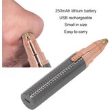 GOLDWAY Električni depilator za obrvi, prirezovalnik dlak na obrazu za ženske, neboleč, prenosen, odstranjevalec ustnic, nosu, odstranjevalec dlačic, USB, (21978806) | Shoptok.si