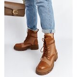 Gemre Brown translucent Waldeck boots | Shoptok.si