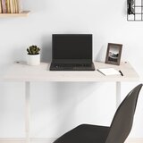  Ploča za radni stol bijela 80 x 40 x 2,5 cm od masivne borovine | shoptok.hr