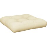 vidaXL Jastuk za palete krem 58 x 58 x 10 cm od tkanine | shoptok.hr