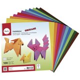 RAYHER Origami papir, 20x20cm, mešane barve, 10, (20731239) | Shoptok.si