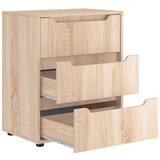 vidaXL Bivak VISNES Sonoma Oak 60x40x73 cm Inženirski les | Shoptok.si